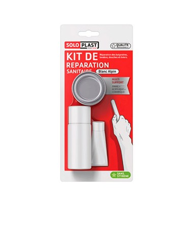 Kit de réparation acrylique blanc Alpin pour SPA