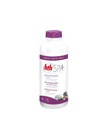 Eau éclatante 1L par HTH.