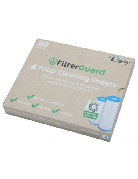 Feuilles nettoyantes pour filtres de spa Darlly – Écologiques et efficaces