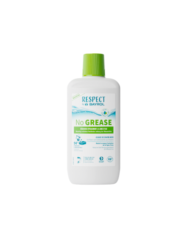 No GREASE, bouteille 1 Litre. Gamme respect by Bayrol