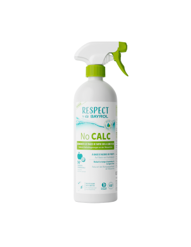 No CALC, bouteille 0.75 Litre avec spray. Gamme respect by Bayrol