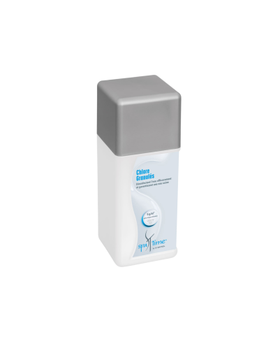 Bidon d'1 kg de chlores granulés Spatime By BAYROL