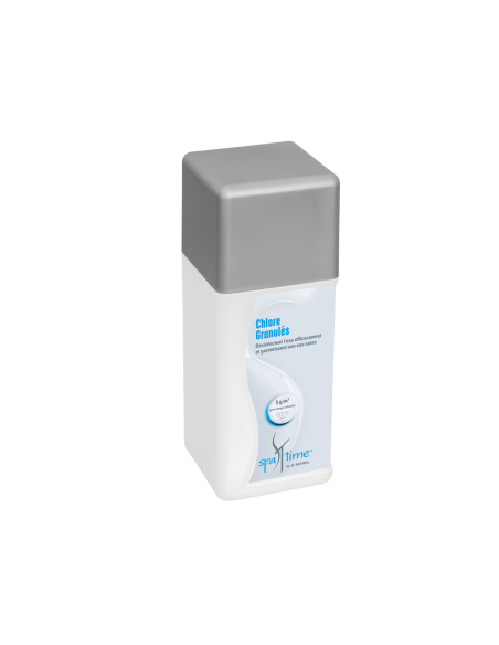 Bidon d'1 kg de chlores granulés Spatime By BAYROL